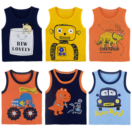 Children's cotton sleeveless vest - YLORESHOP
