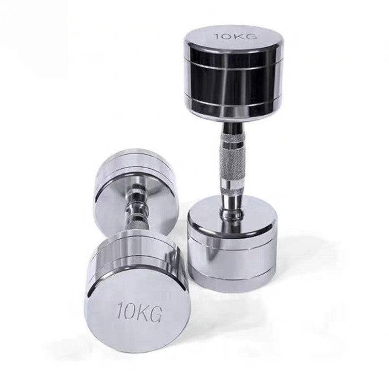 Pure Steel Home Fitness Electroplating Dumbbell Gym Equipment - YLORESHOP