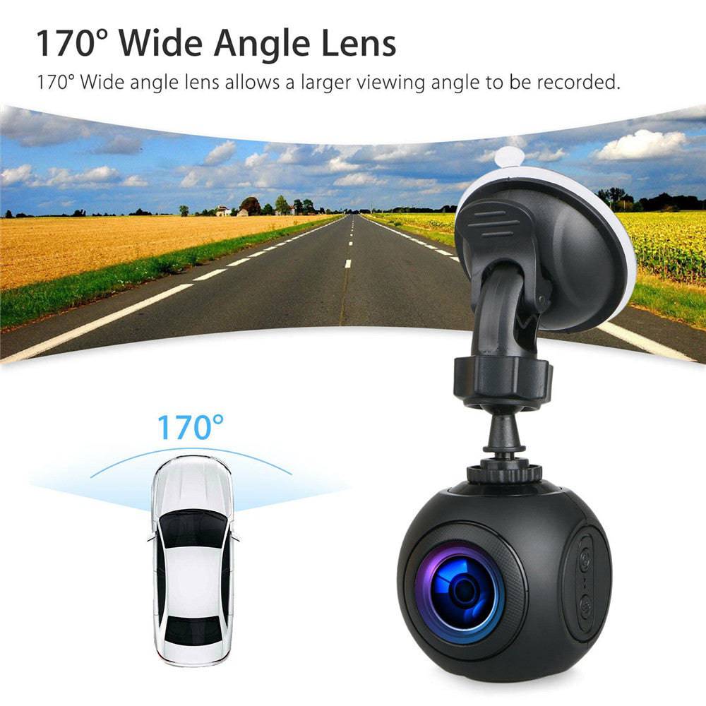 Mini WiFi Car Dash Cam FHD 1080P Cruscotto fotocamera GPS con visione notturna G-Sensor