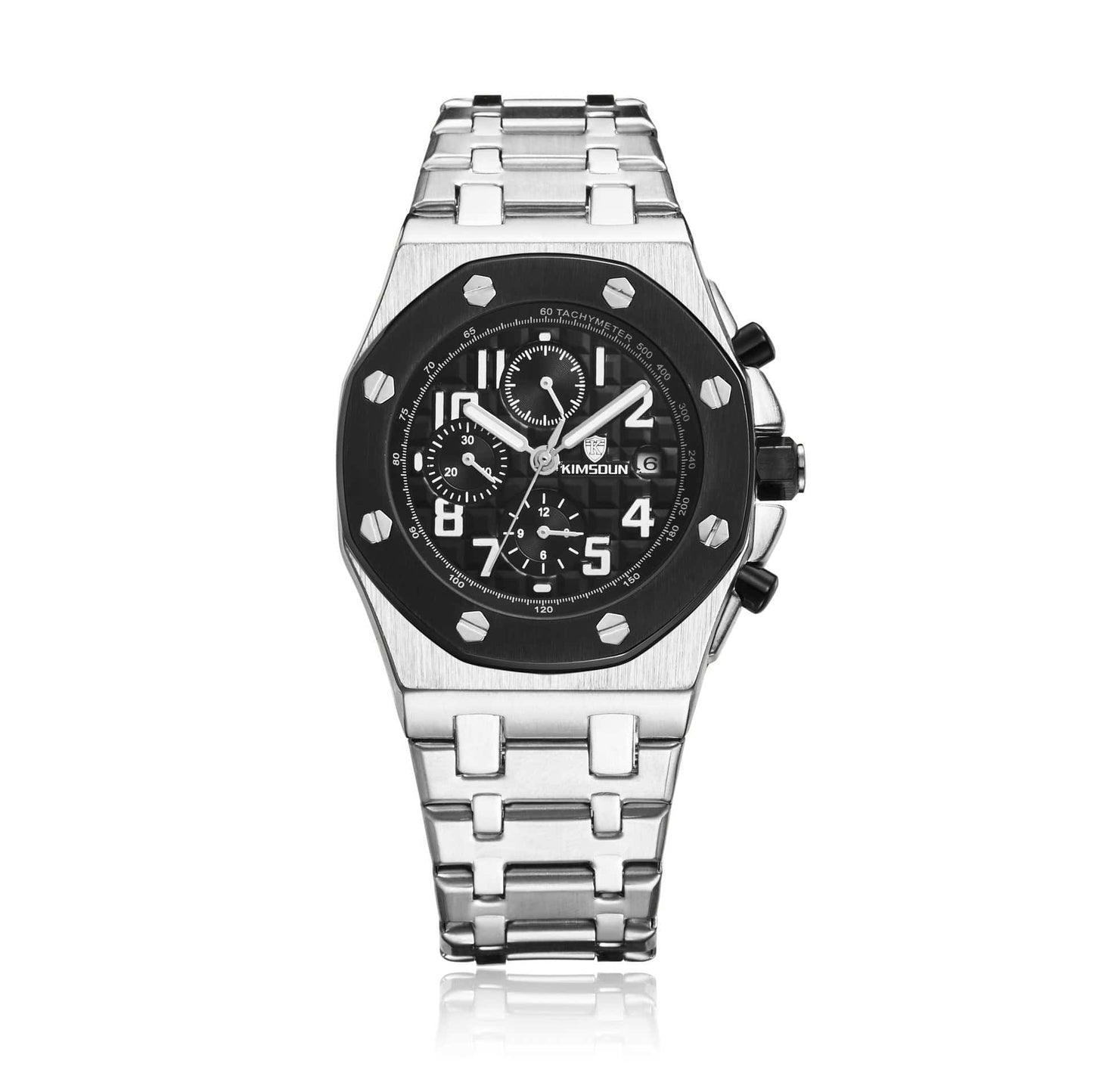 Three-eye Waterproof Multifunctional Automatic Mechanical Watch - YLORESHOP