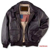 Retro Oversized US Air Force Fur Leather Coat - YLORESHOP