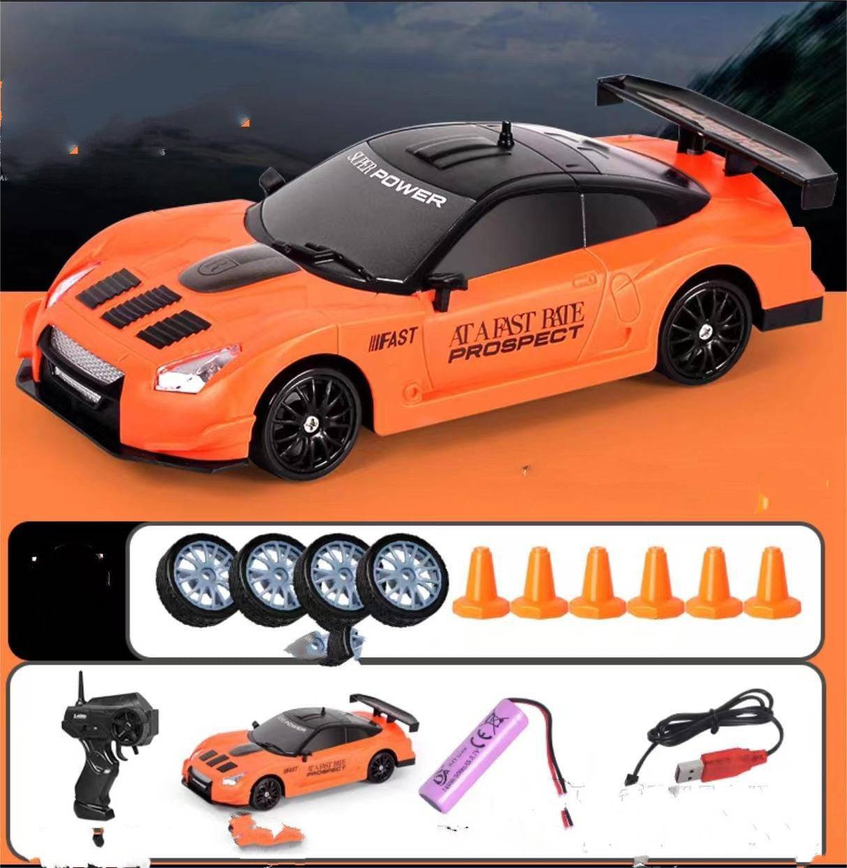 2.4G Drift Rc Auto 4WD RC Drift Auto Giocattolo di Controllo Remoto GTR Modello AE86 Veicolo Auto RC Auto da Corsa Giocattolo per I Bambini Regali Di Natale