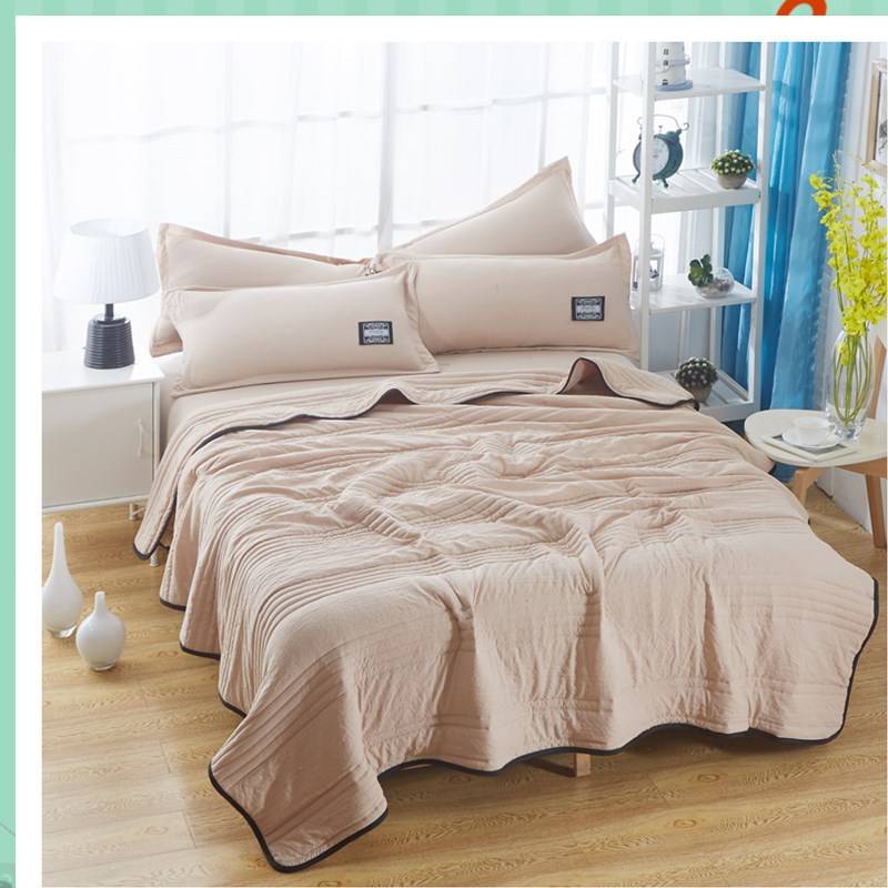 Cooling Blankets Pure Color Summer Quilt Plain Summer Cool Quilt Compressible Air-conditioning Quilt Quilt Blanket - YLORESHOP