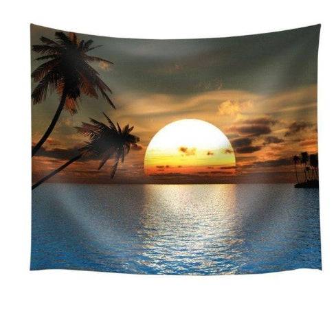 Sunset Beach Tapestry - YLORESHOP