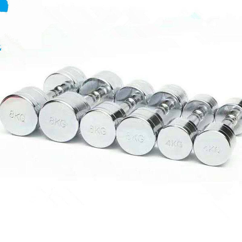 Pure Steel Home Fitness Electroplating Dumbbell Gym Equipment - YLORESHOP