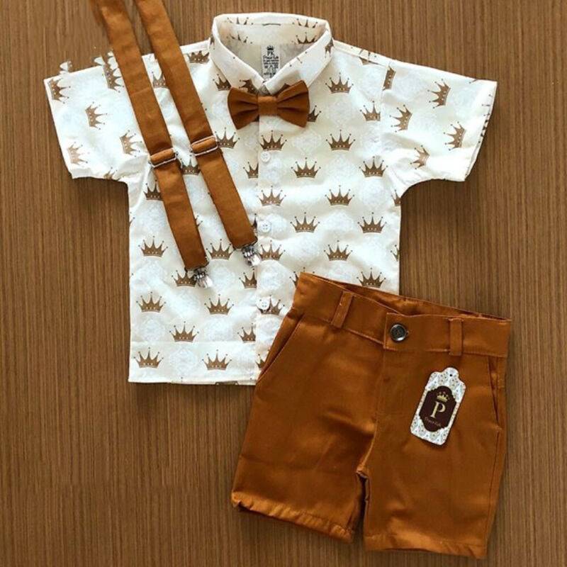 Summer boy T-shirt Shorts Kids Sets - YLORESHOP