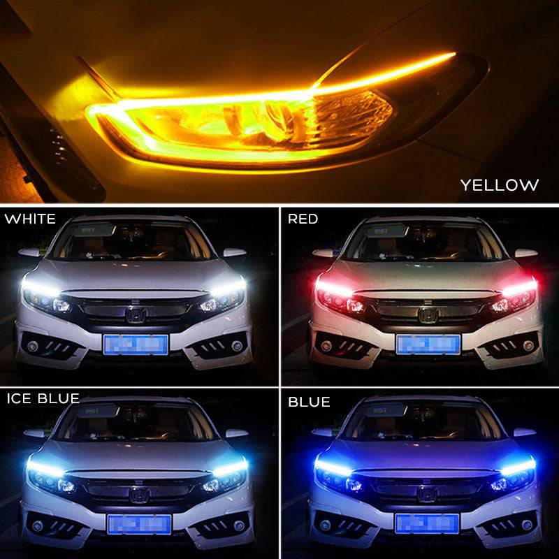 Car Light Turn Signal Led Strip Car LED Daytime Running - YLORESHOP