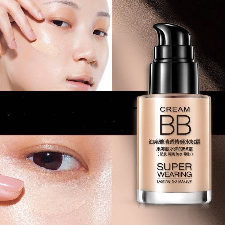 Clear and sleek hydrating cream nude makeup BB cream makeup concealer moisturizing BB cream - YLORESHOP