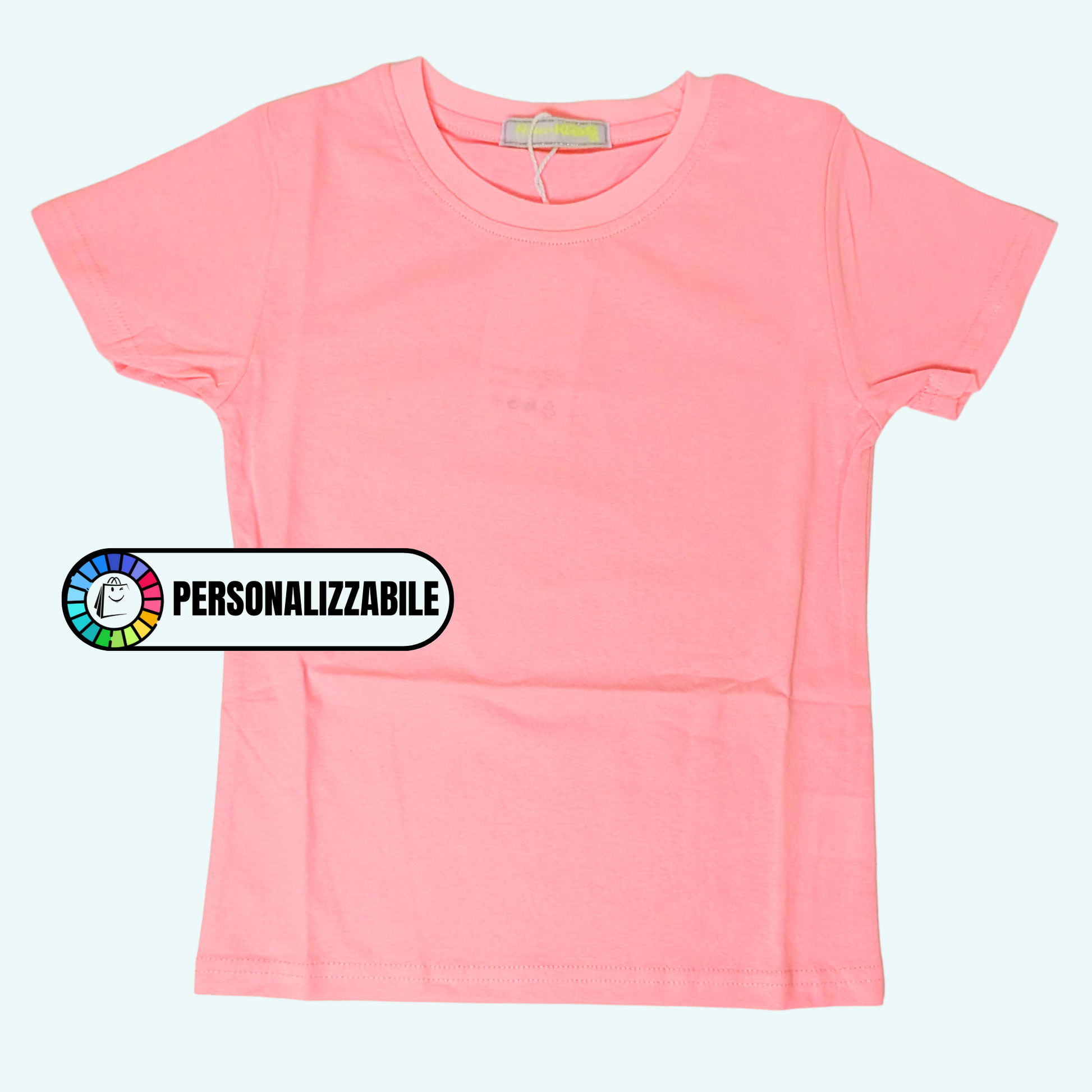 T-shirt unisex per bambini 100% cotone 150 g personalizzabile con stampa Dtf - YLORESHOP
