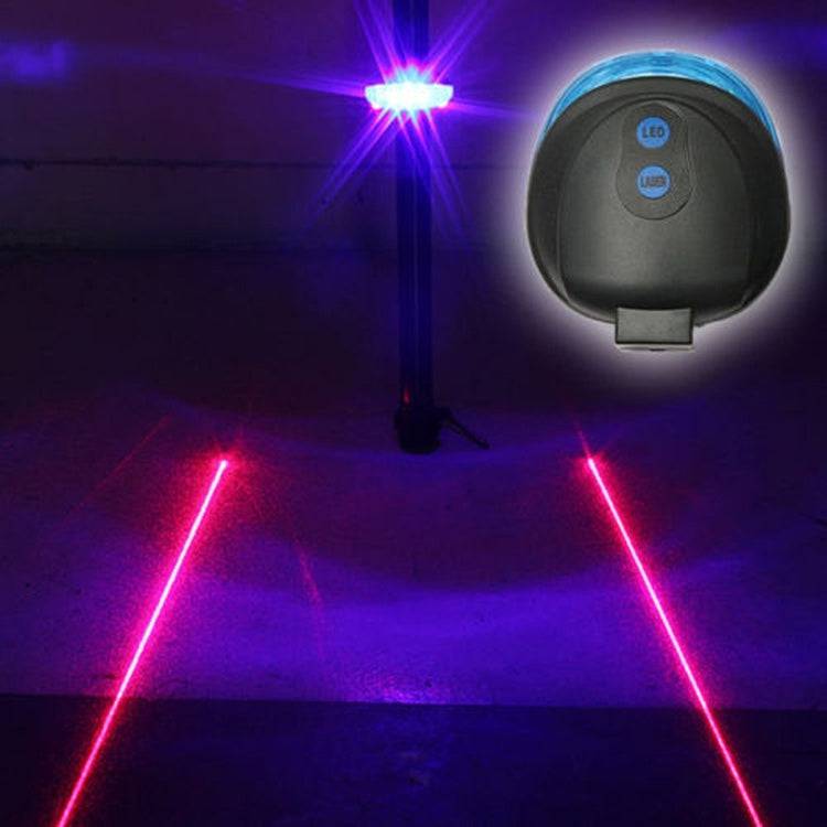 Bicycle Tail Light (5LED+2Laser) - YLORESHOP