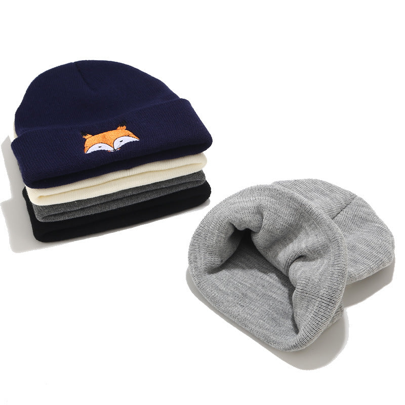 Embroidered wool cap - YLORESHOP