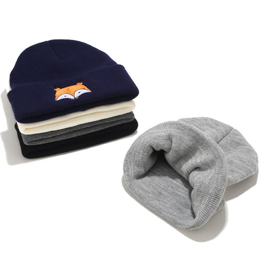 Embroidered wool cap - YLORESHOP