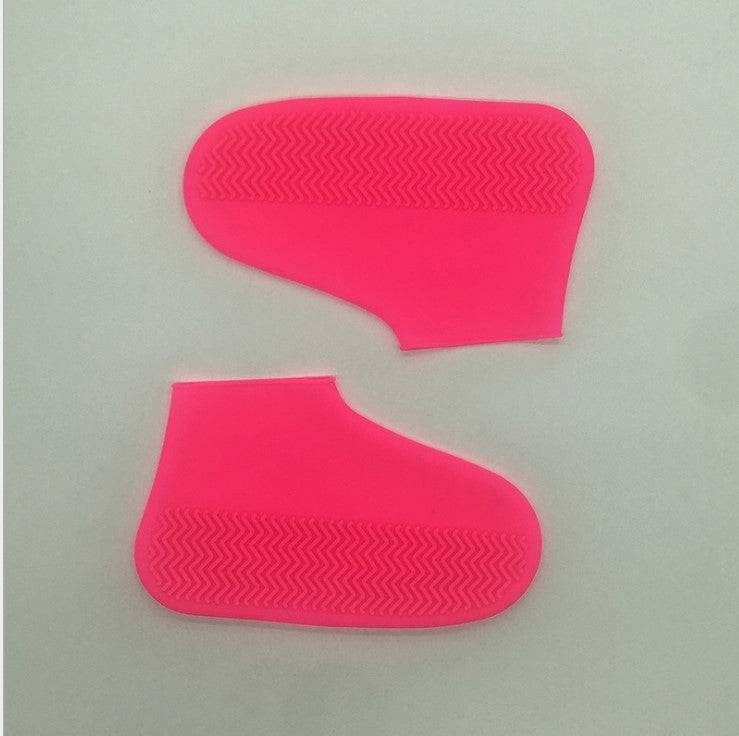 Men and women hiking slip wearable easy to carry silicone rain boots - YLORESHOP