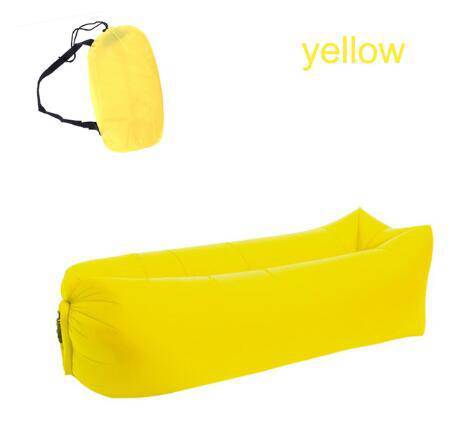 Outdoor Air Sofa Fast Inflatable Laybag Hangout Lounger Beach Air Bed Folding Sleeping Bag Lazy Sofa Lazy Air Sofa - YLORESHOP