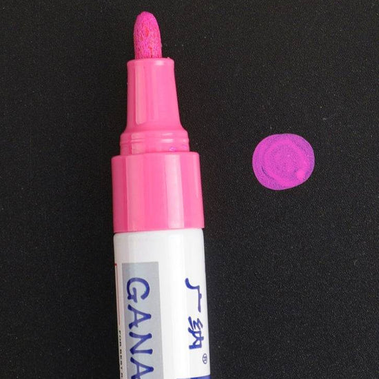 Colorful Waterproof Pen Car Tyre Tire Tread CD Metal Permanent Paint - YLORESHOP