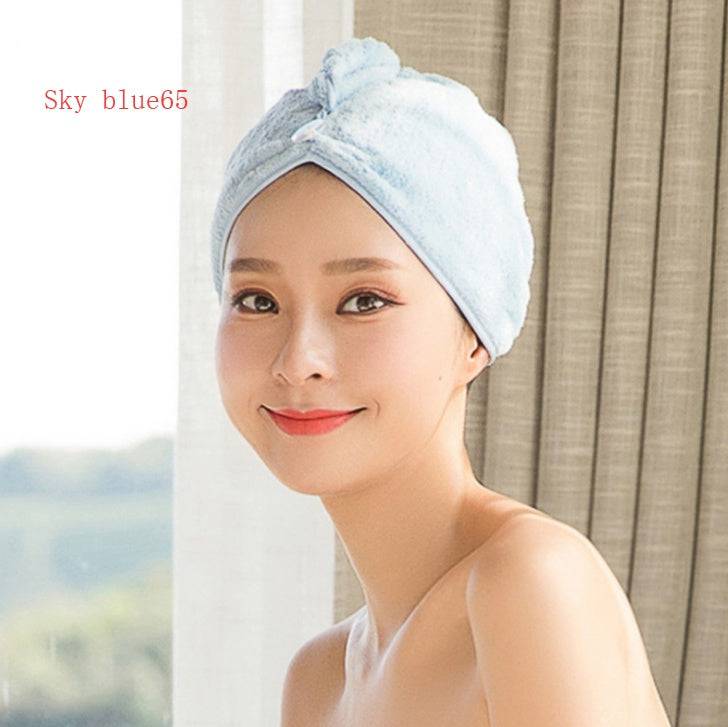 Women's Hair Dryer Cap, Absorbent Dry Hair Towel - YLORESHOP