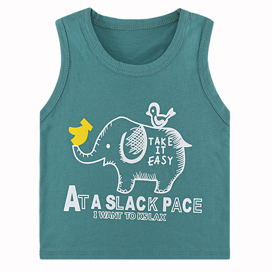 Children's cotton sleeveless vest - YLORESHOP