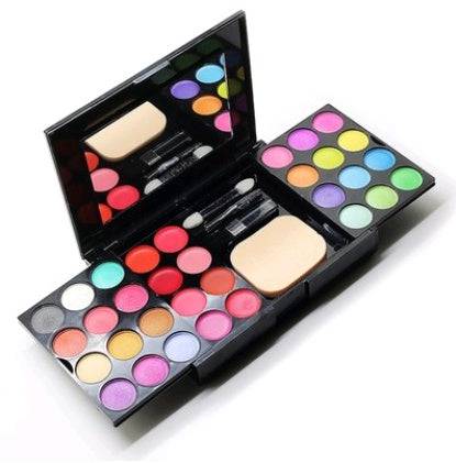 Makeup Box 24 Eyeshadow 8 Lipstick 4 Blush 3 Powder 39 Color Makeup Disc Combination Makeup Tray - YLORESHOP