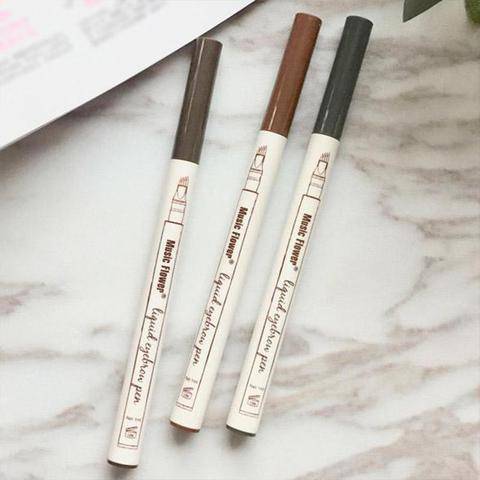 Waterproof Natural Eyebrow Pen Four-claw Eye Brow Tint Fork Tip Eyebrow Tattoo Pencil - YLORESHOP