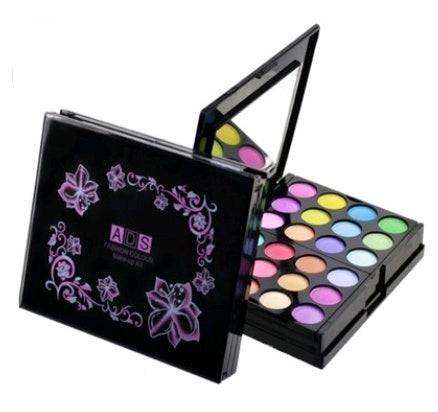 Makeup Box 24 Eyeshadow 8 Lipstick 4 Blush 3 Powder 39 Color Makeup Disc Combination Makeup Tray - YLORESHOP