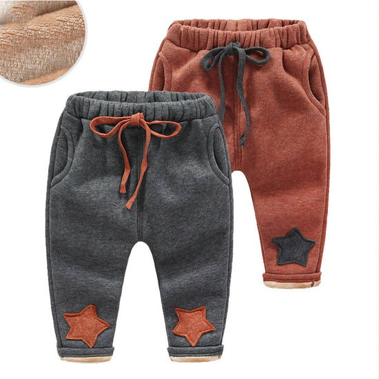 Children's clothing, velvet padded pants - YLORESHOP