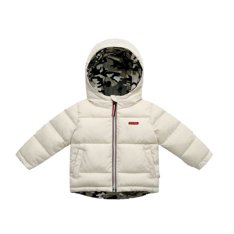 Double-sided padded winter jackets for children - YLORESHOP