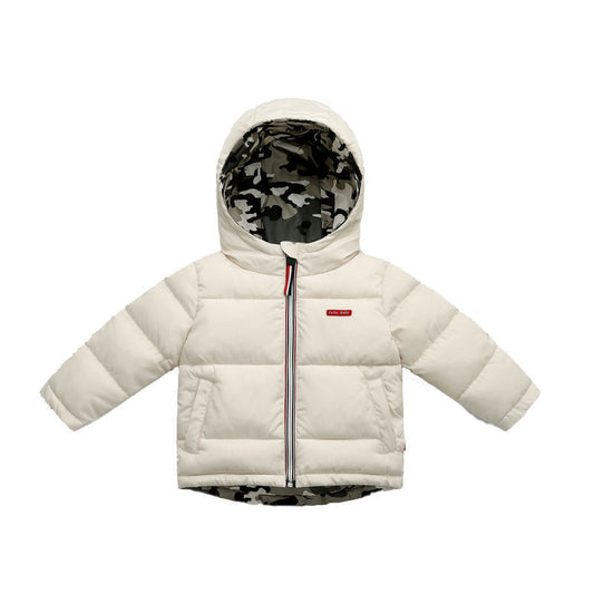 Double-sided padded winter jackets for children - YLORESHOP