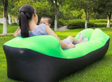 Outdoor Air Sofa Fast Inflatable Laybag Hangout Lounger Beach Air Bed Folding Sleeping Bag Lazy Sofa Lazy Air Sofa - YLORESHOP