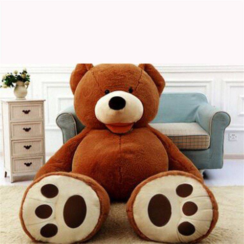 Peluche gigante dell'orsacchiotto Peluche enorme Guscio in pelle