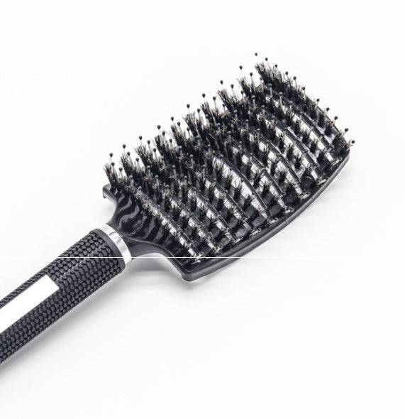 Hairbrush Anti Klit Brushy Haarborstel Women Detangler Hair Brush Bristle Nylon Scalp Massage  Teaser Hair Brush Comb - YLORESHOP