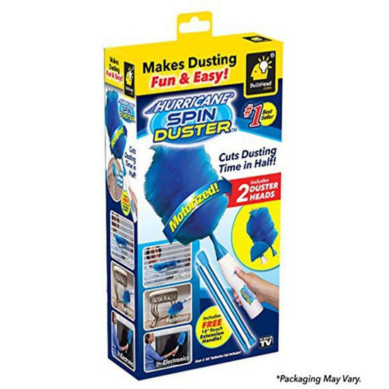 New Electrinic Hair Brush Spin Electric Hand Duster Motorized Dust Baguette Eliminates Dust House Clean Brush - YLORESHOP