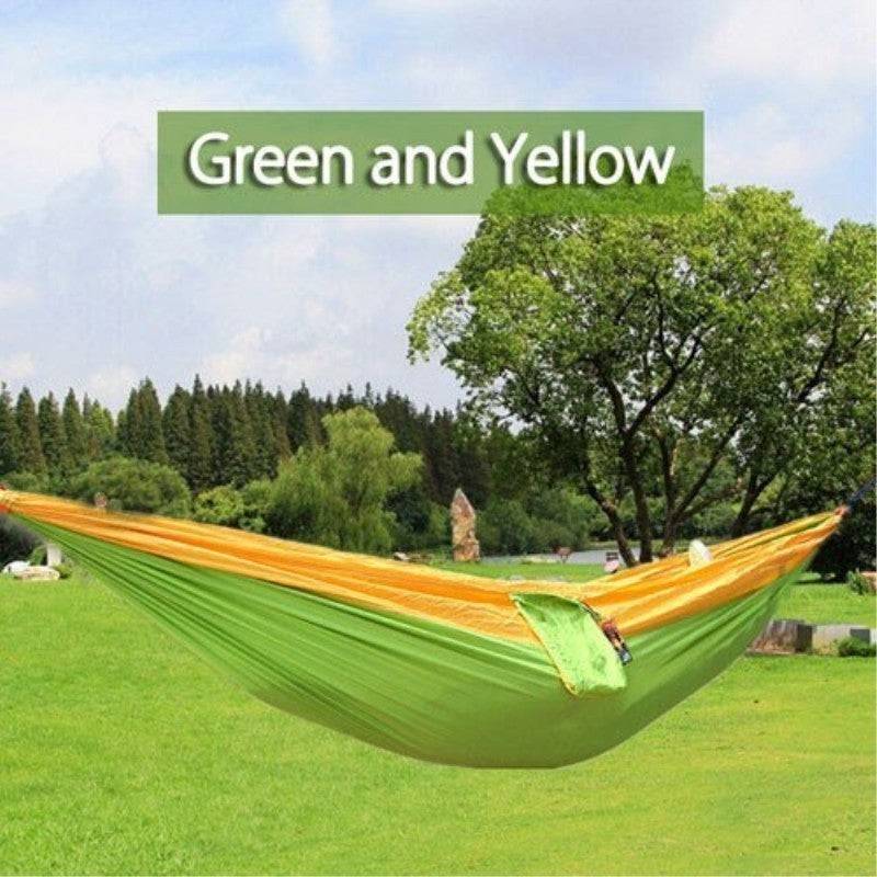 Backpacking Hammock - Portable Nylon Parachute Outdoor Double Hammock - YLORESHOP