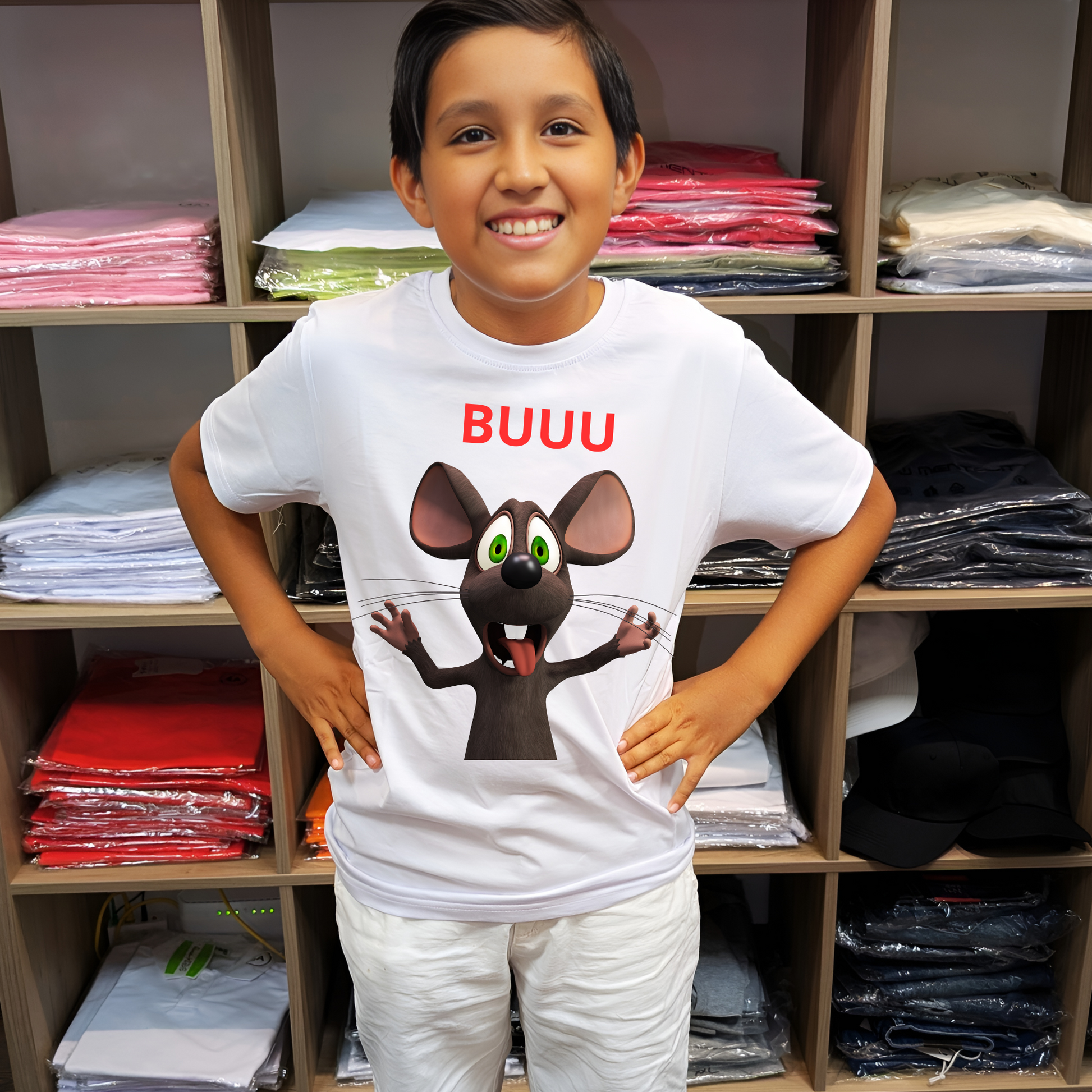 T-shirt unisex per bambini 100% cotone 150 g personalizzabile con stampa Dtf - YLORESHOP