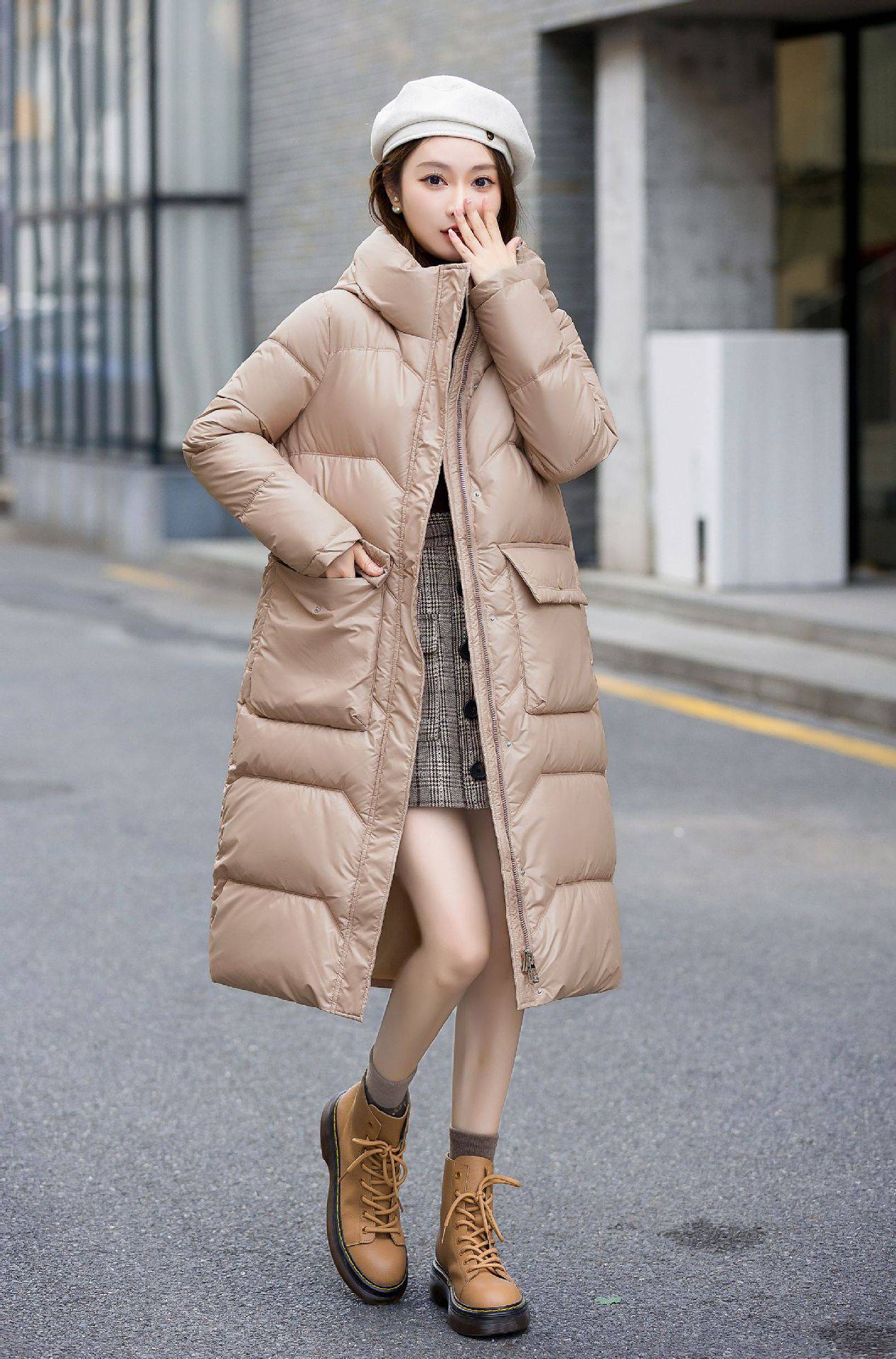 Women's Winter Korean Style Fashion Mid-length Warm - YLORESHOP