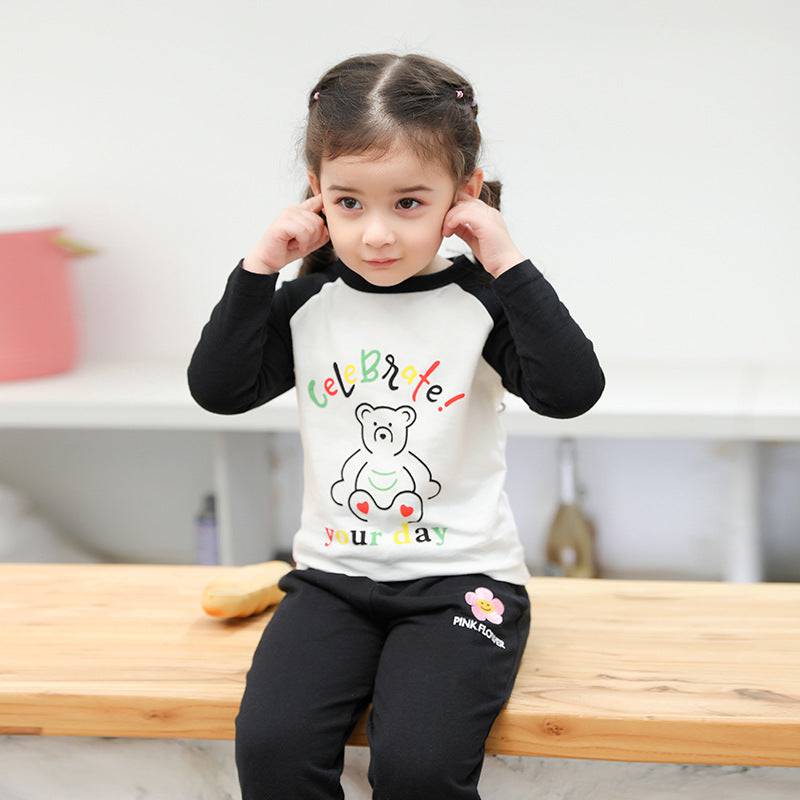 Spring Girls' T-Shirt Long Sleeve T-Shirt Baby Clothes - YLORESHOP