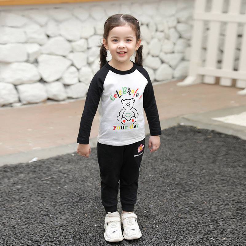 Spring Girls' T-Shirt Long Sleeve T-Shirt Baby Clothes - YLORESHOP