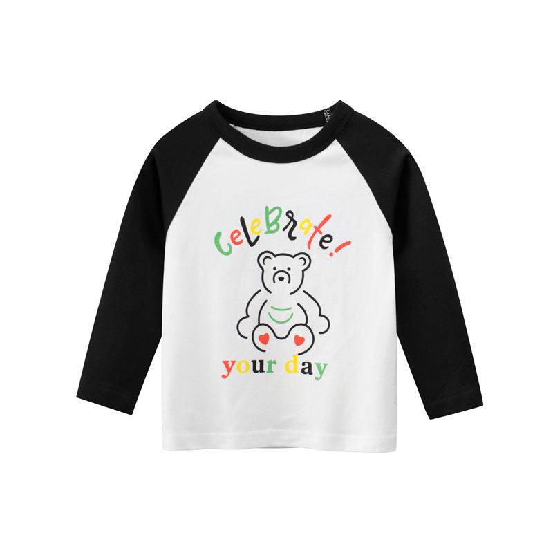 Spring Girls' T-Shirt Long Sleeve T-Shirt Baby Clothes - YLORESHOP