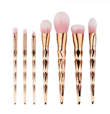 7 makeup brushes, makeup tools, diamond makeup brush foundation brush - YLORESHOP