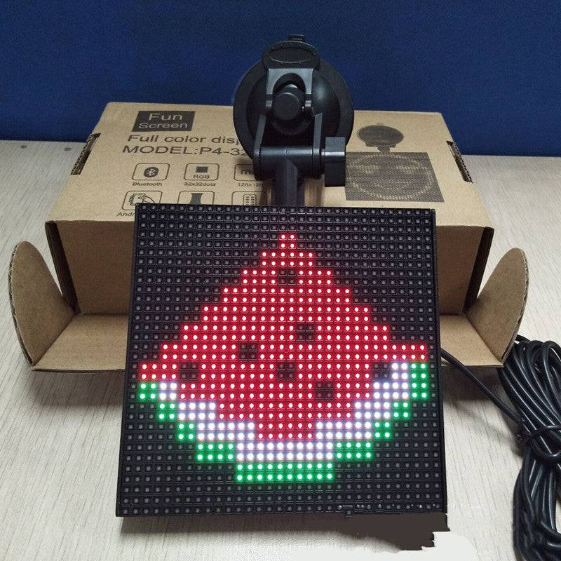 Full-Color Bluetooth Emoticon Car Led Display - YLORESHOP