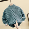 Boys Sweater Bright Color New Western Style Plus Velvet - YLORESHOP