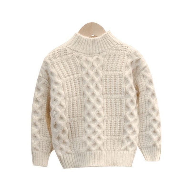 Boys Sweater Bright Color New Western Style Plus Velvet - YLORESHOP