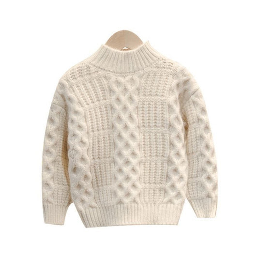 Boys Sweater Bright Color New Western Style Plus Velvet - YLORESHOP