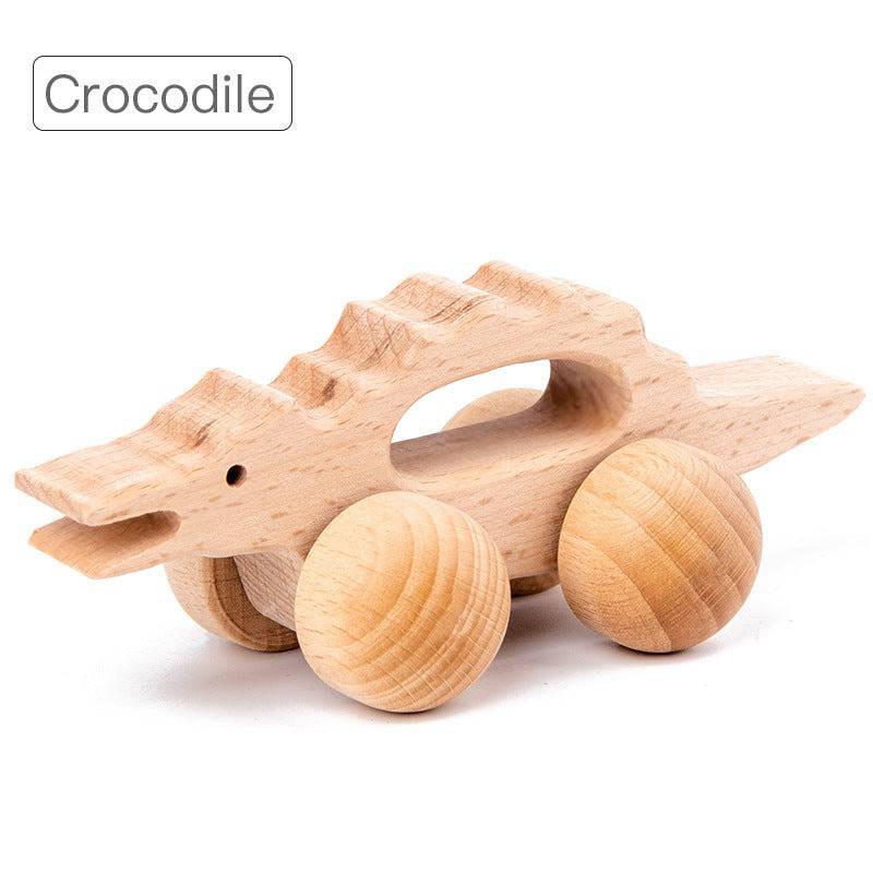 Wooden Educational Sliding Toy Car - YLORESHOP