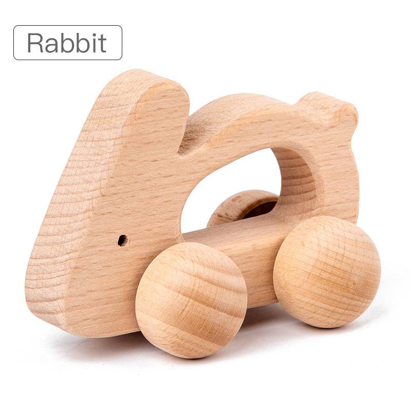 Wooden Educational Sliding Toy Car - YLORESHOP