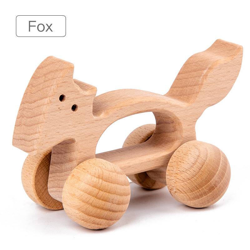 Wooden Educational Sliding Toy Car - YLORESHOP