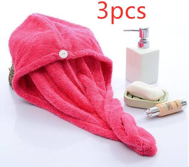 Women's Hair Dryer Cap, Absorbent Dry Hair Towel - YLORESHOP