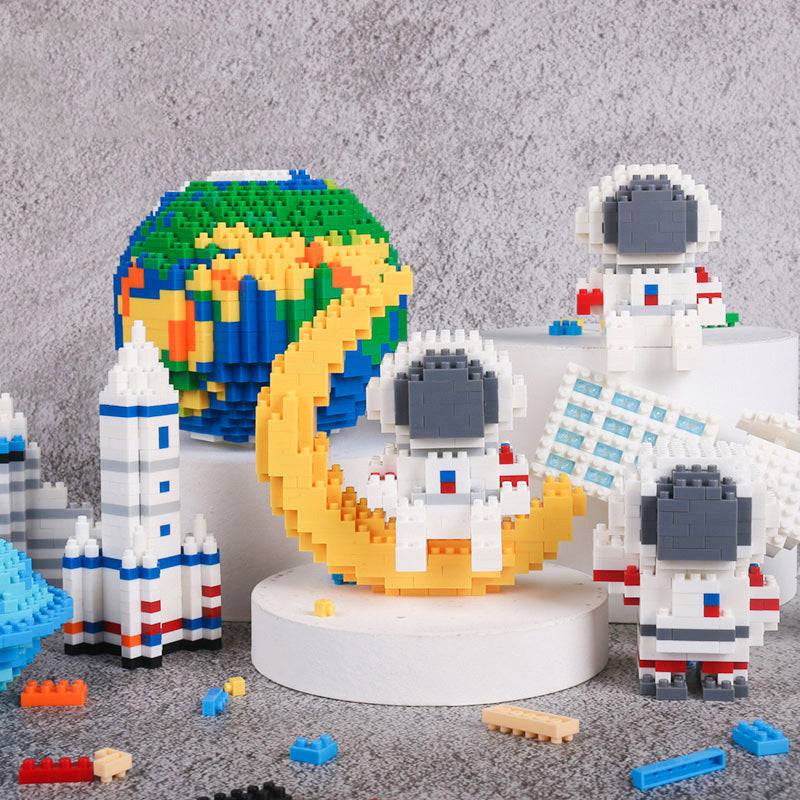 Regali di compleanno di giocattoli per bambini creativi fai da te mini astronauta