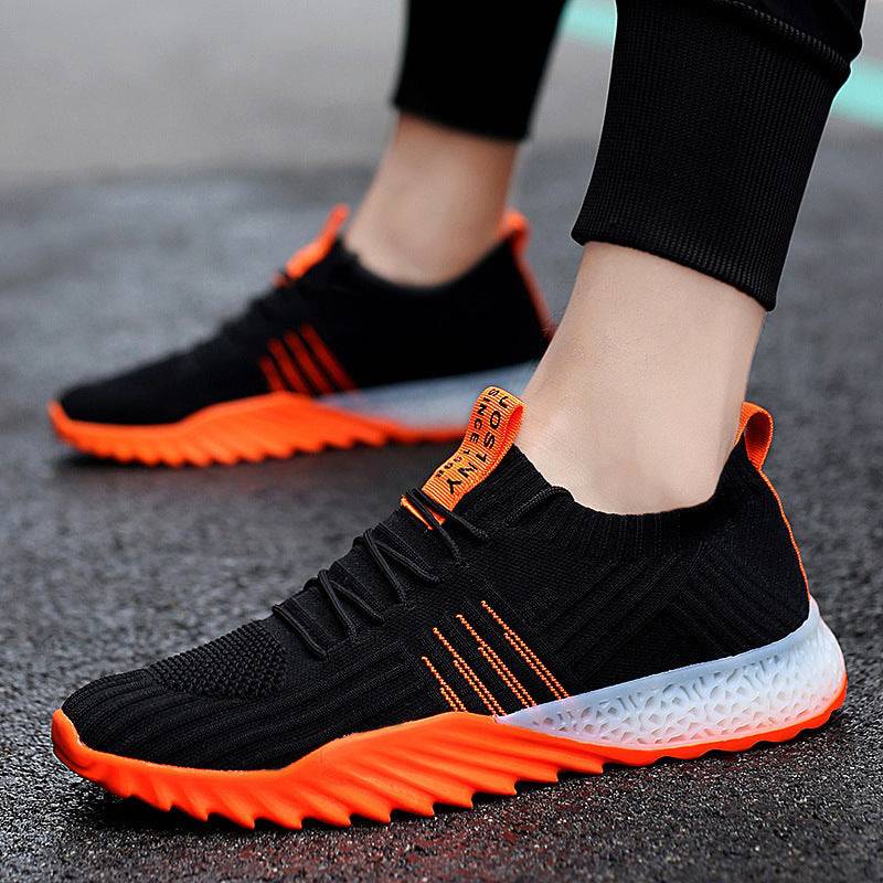 Flying Woven Mesh Breathable Sneakers - YLORESHOP