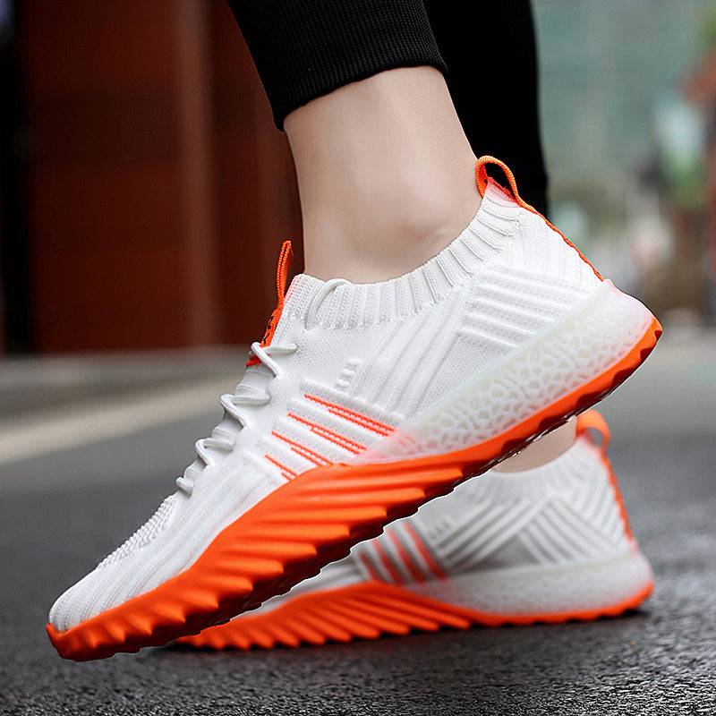 Flying Woven Mesh Breathable Sneakers - YLORESHOP