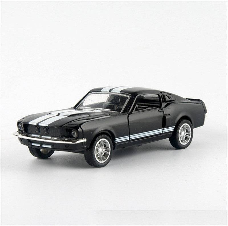 Mustang Door Pull Back Alloy Car Alloy Toy Car Model